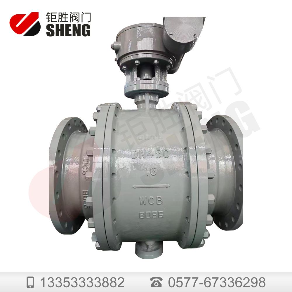 Q347F-16C-450鑄鋼法蘭球閥